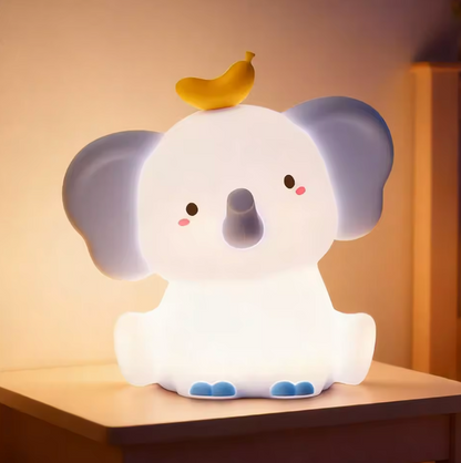 GlowPal Elephant Nightlight - Cherry Pink Limited - GlowPal