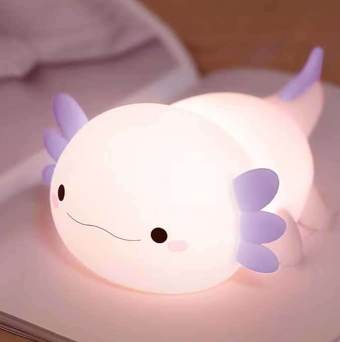 GlowPal Axolotl Nightlight - Purple Sakura Limited - GlowPal