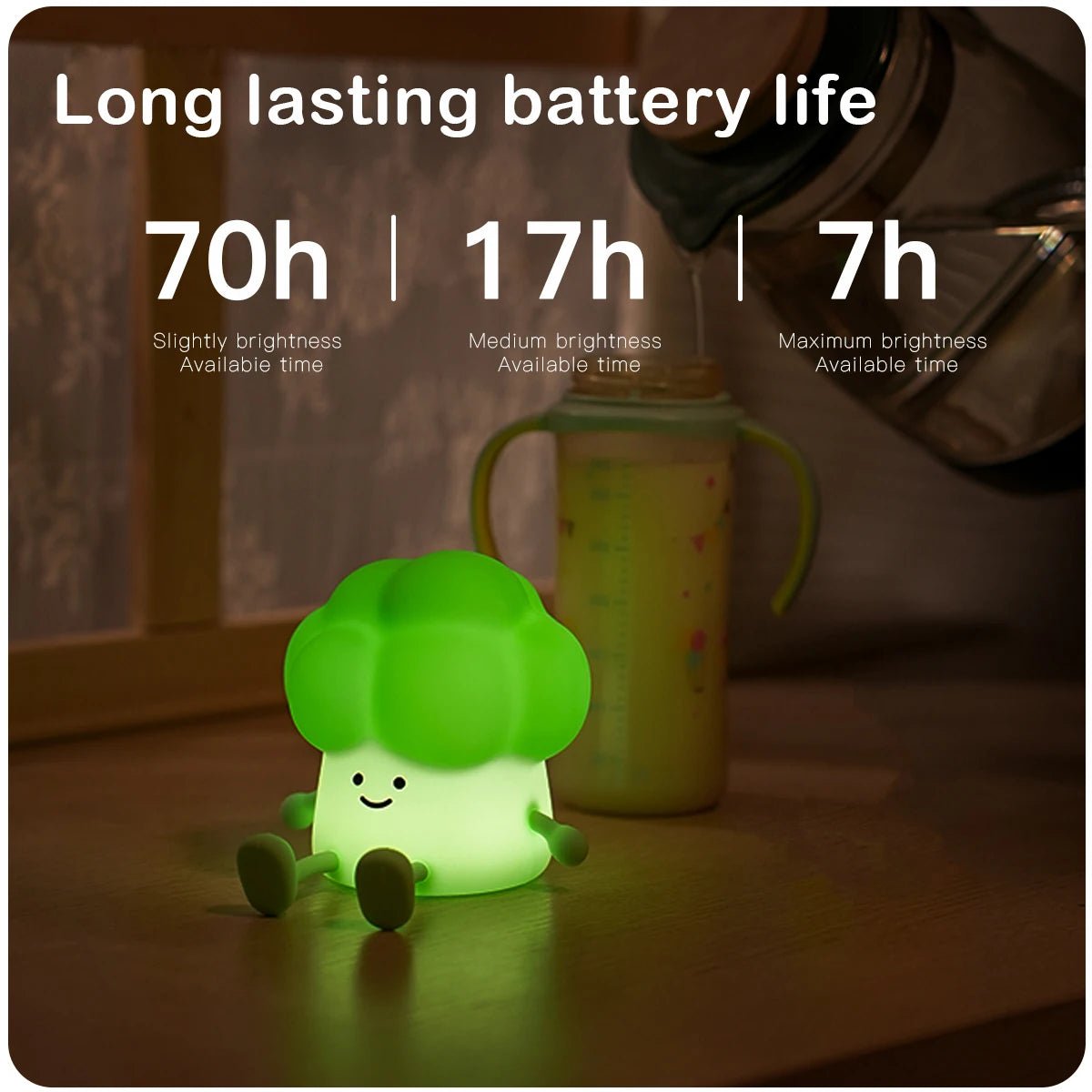 GlowPal Broccoli Nightlight - GlowPal